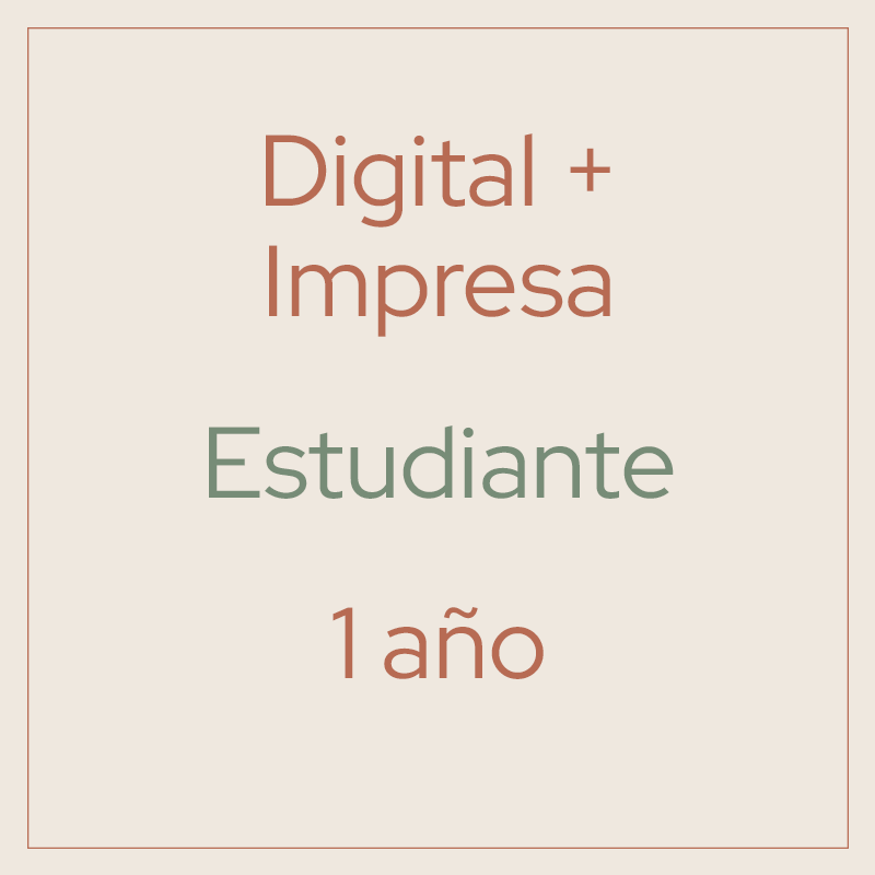 Digital + Impresa Estudiante 1 año | Estados Unidos